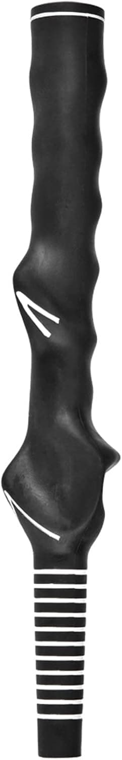 Ergonomic Right-Handed Golf Training Grip (Lightweight Black Rubber)