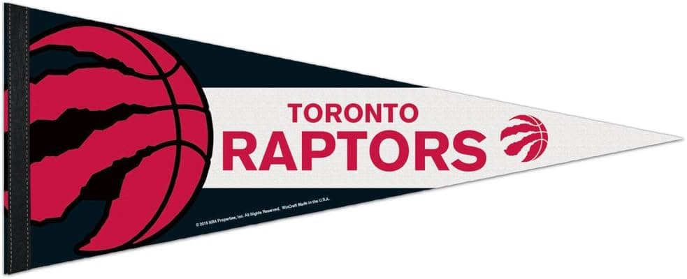 Wincraft Toronto Raptors Premium Pennant, 12 x 30 in