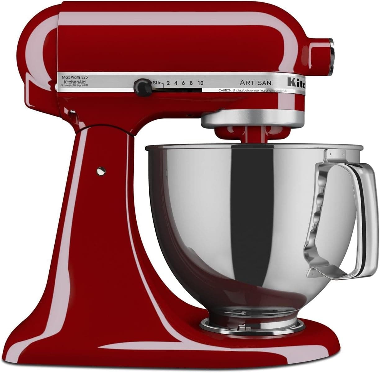 KitchenAid Artisan 5-Quart Tilt-Head Stand Mixer (Empire Red)