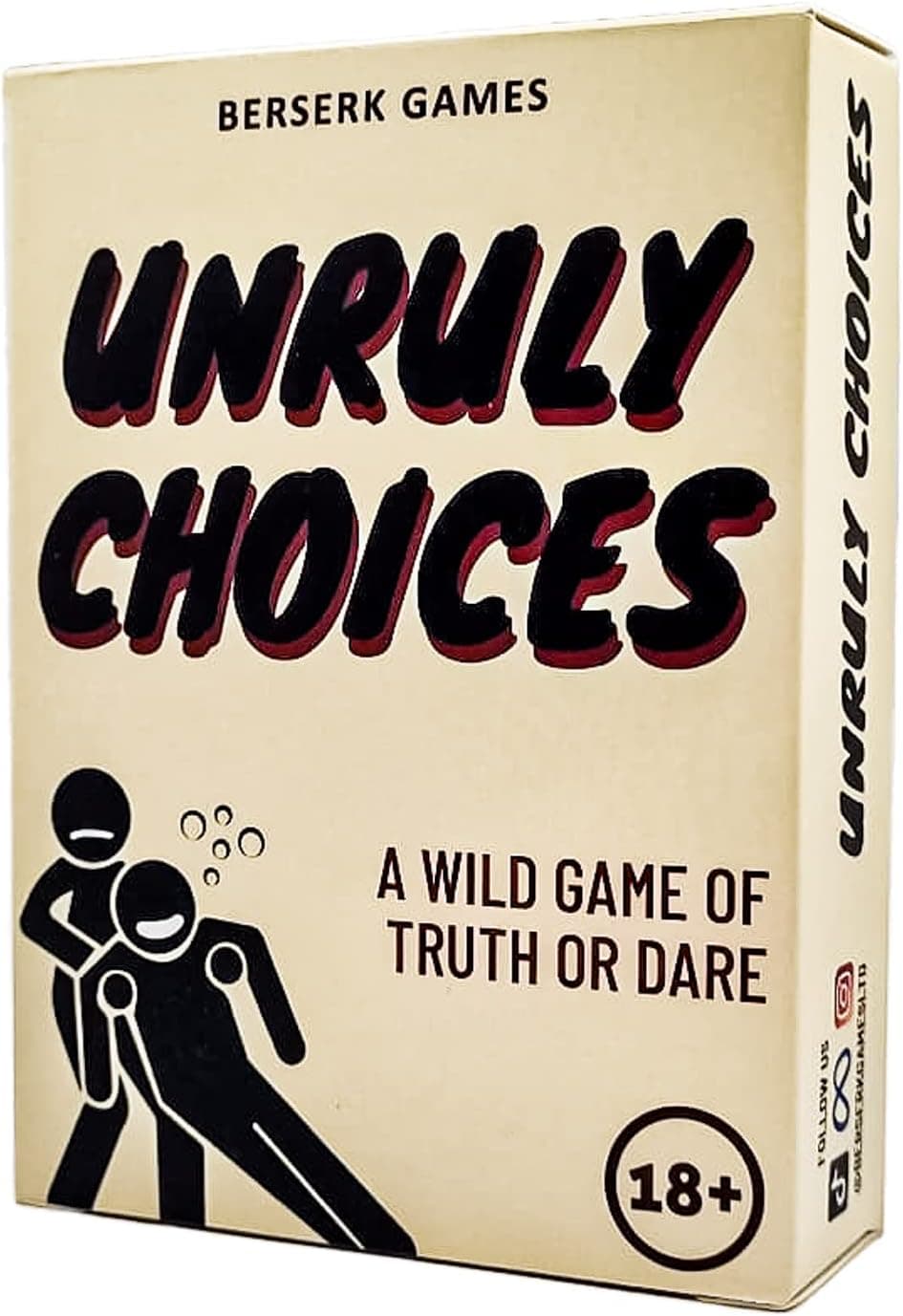 Unruly Choices Truth or Dare Drinking Game for Adults