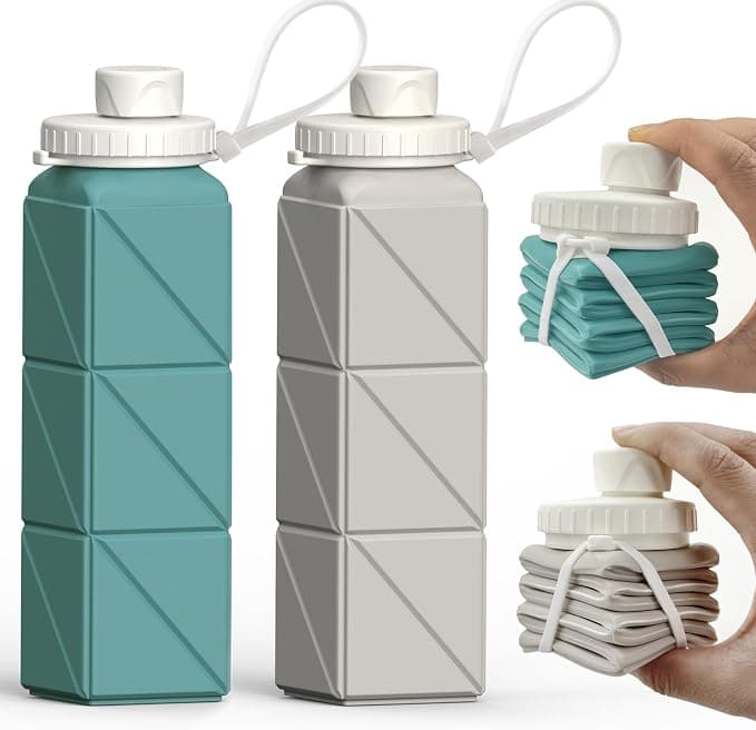 BEAUTAIL Collapsible Travel Water Bottle