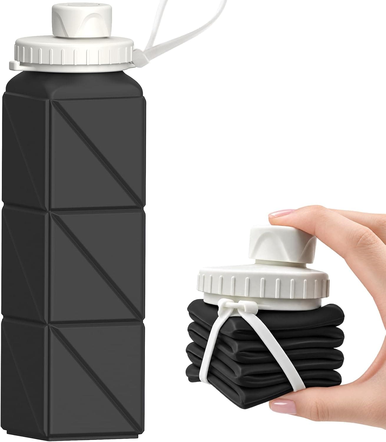 BEAUTAIL Collapsible Travel Water Bottle