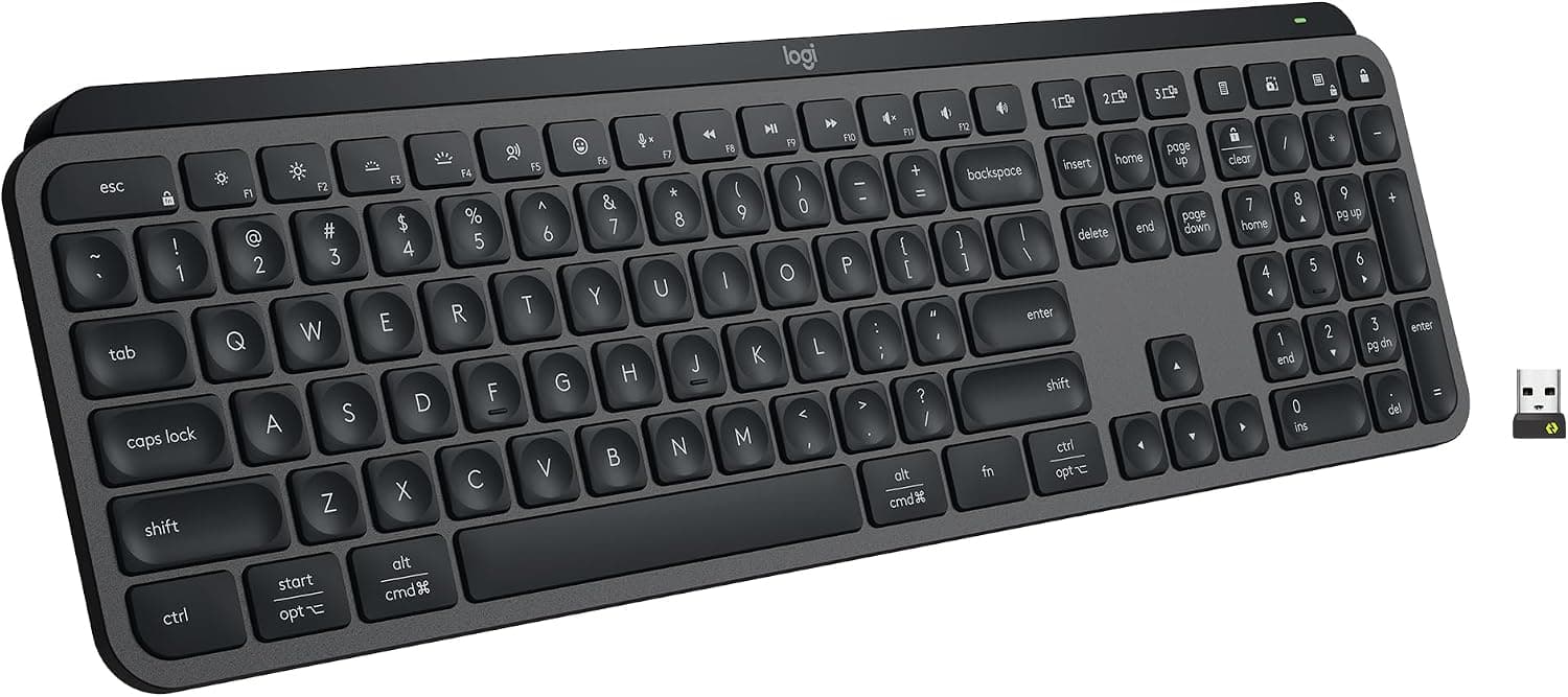 Logitech MX Keys S Wireless Keyboard (Graphite)