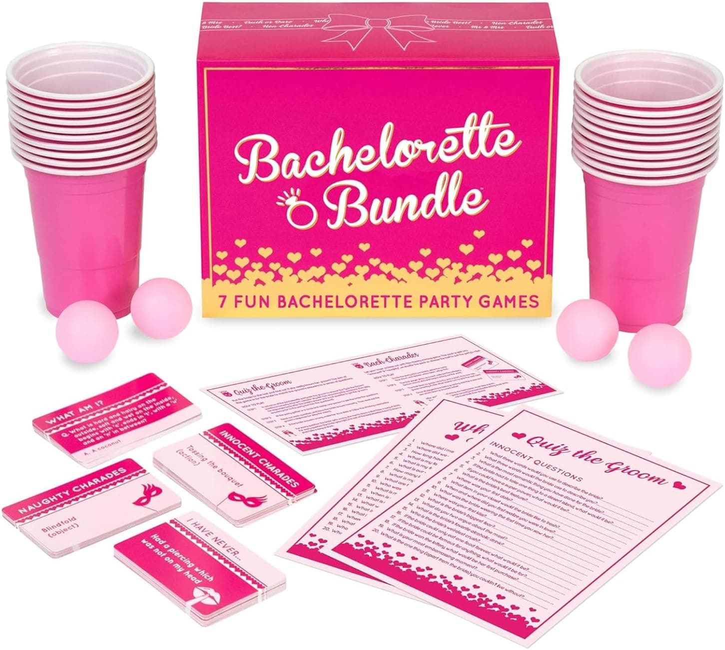 Bachelorette Bundle - 7 Fun Bachelorette Party Games