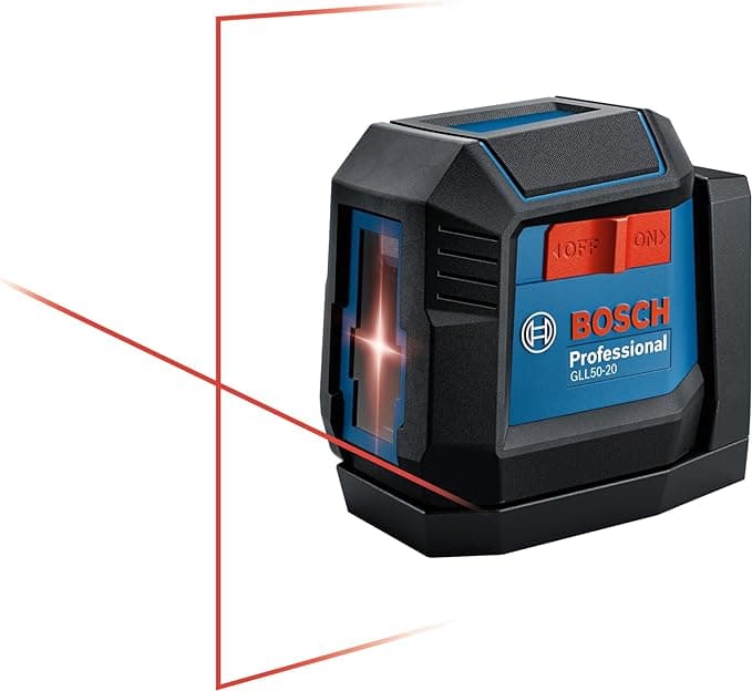 Bosch GLL50-20 Self-Leveling Cross Line Laser