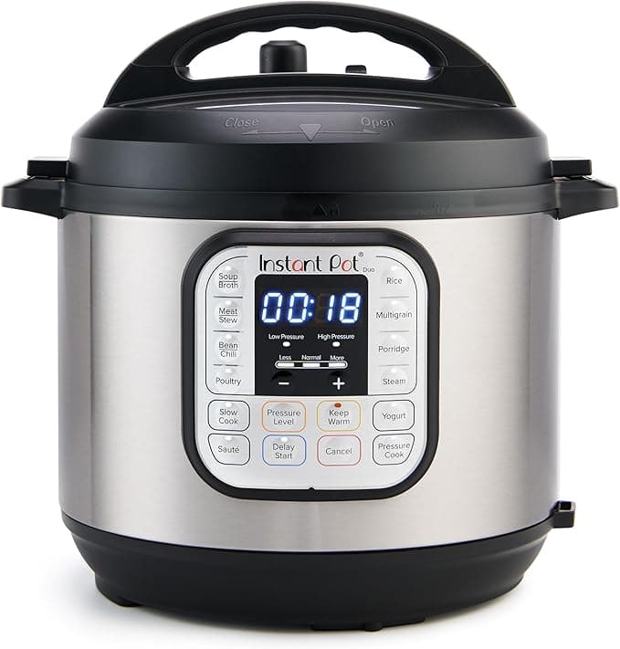 Instant Pot Duo 7-in-1 Pressure Cooker – 6 Quart