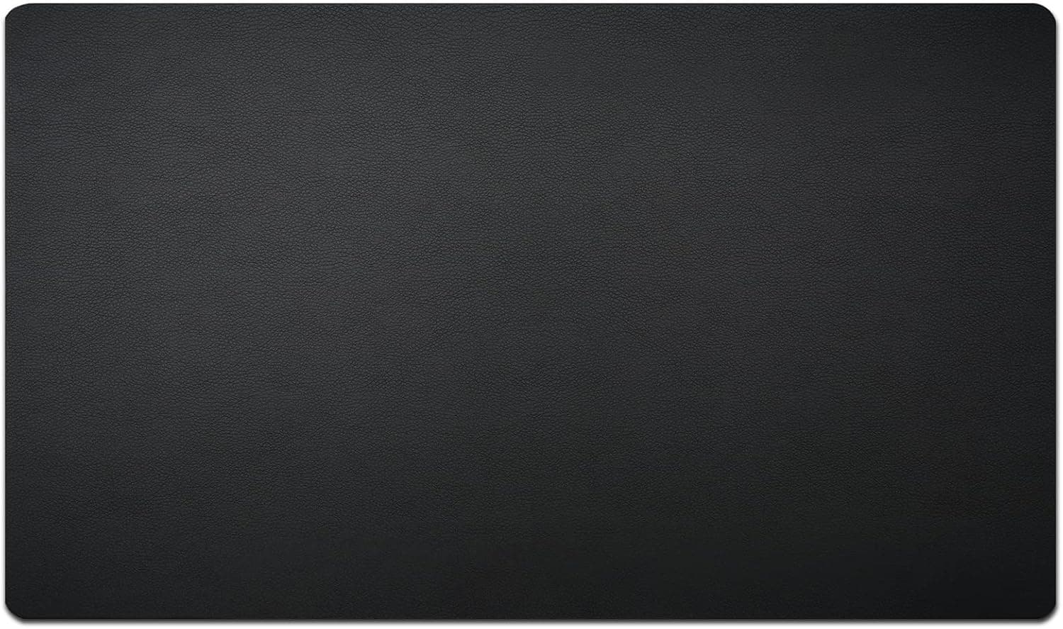 Nekmit Leather Desk Blotter Pad 24 x 14 in — Black