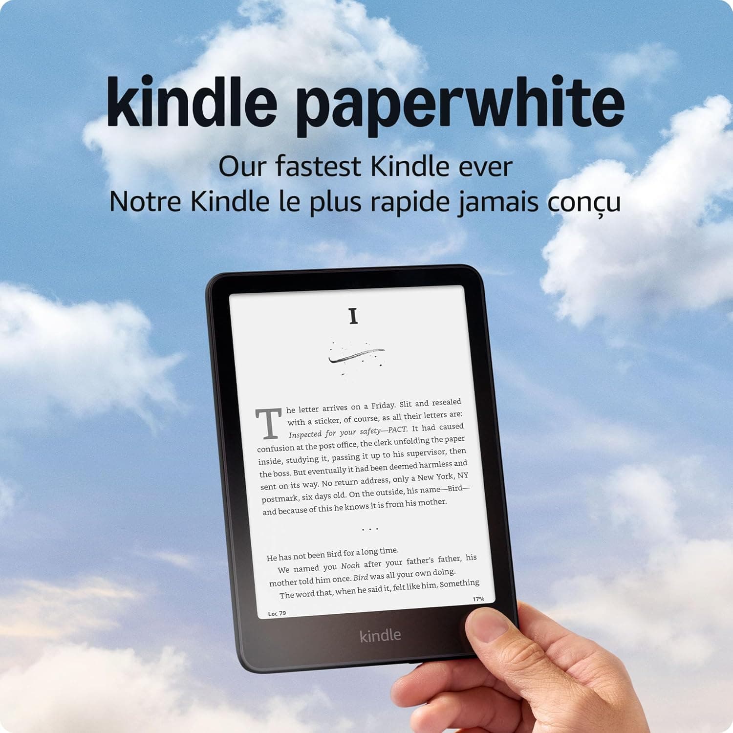 Kindle Paperwhite 16 GB (Newest Model) 7" Glare-Free Display, Black