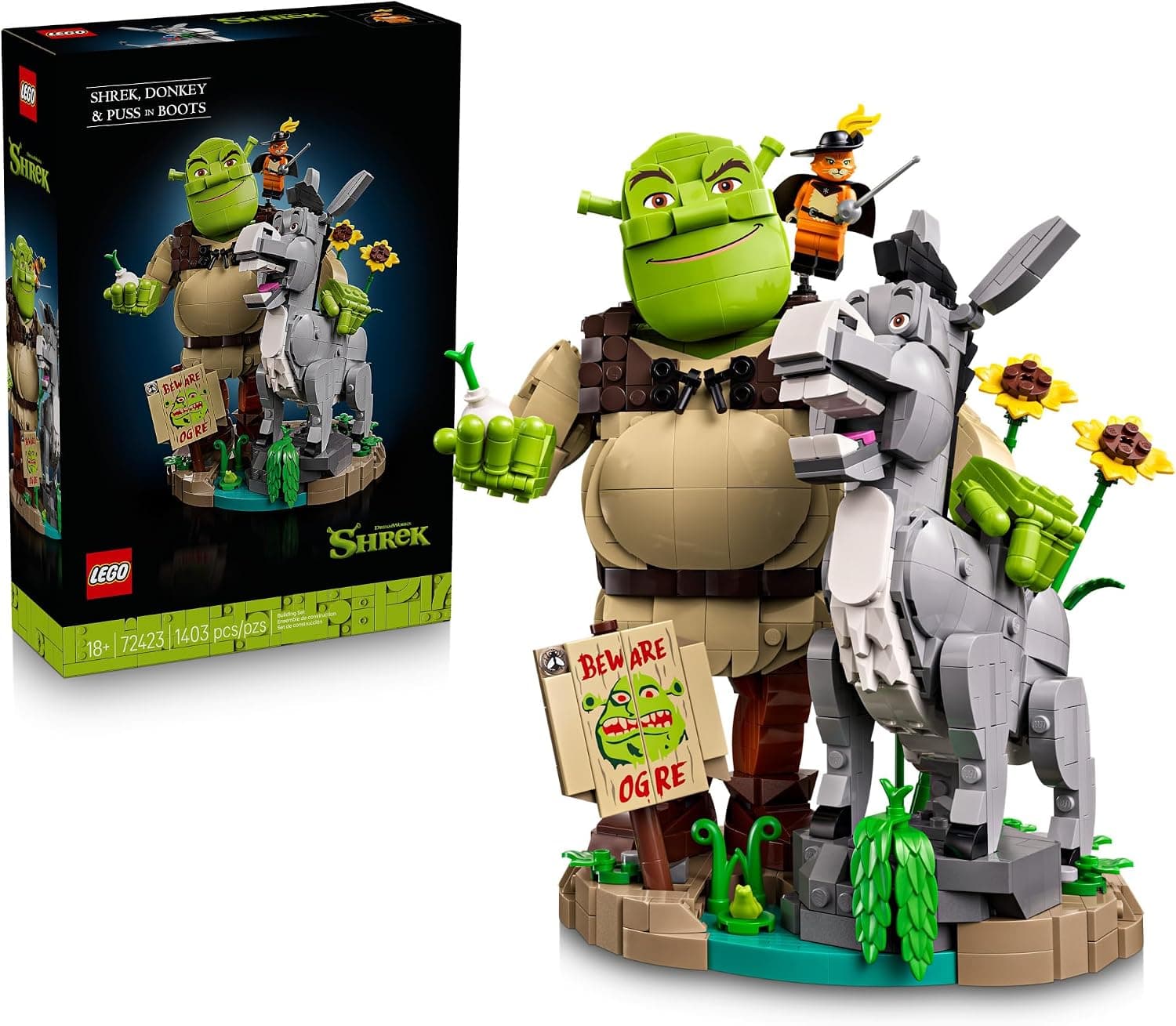 LEGO Shrek: Shrek, Donkey & Puss in Boots