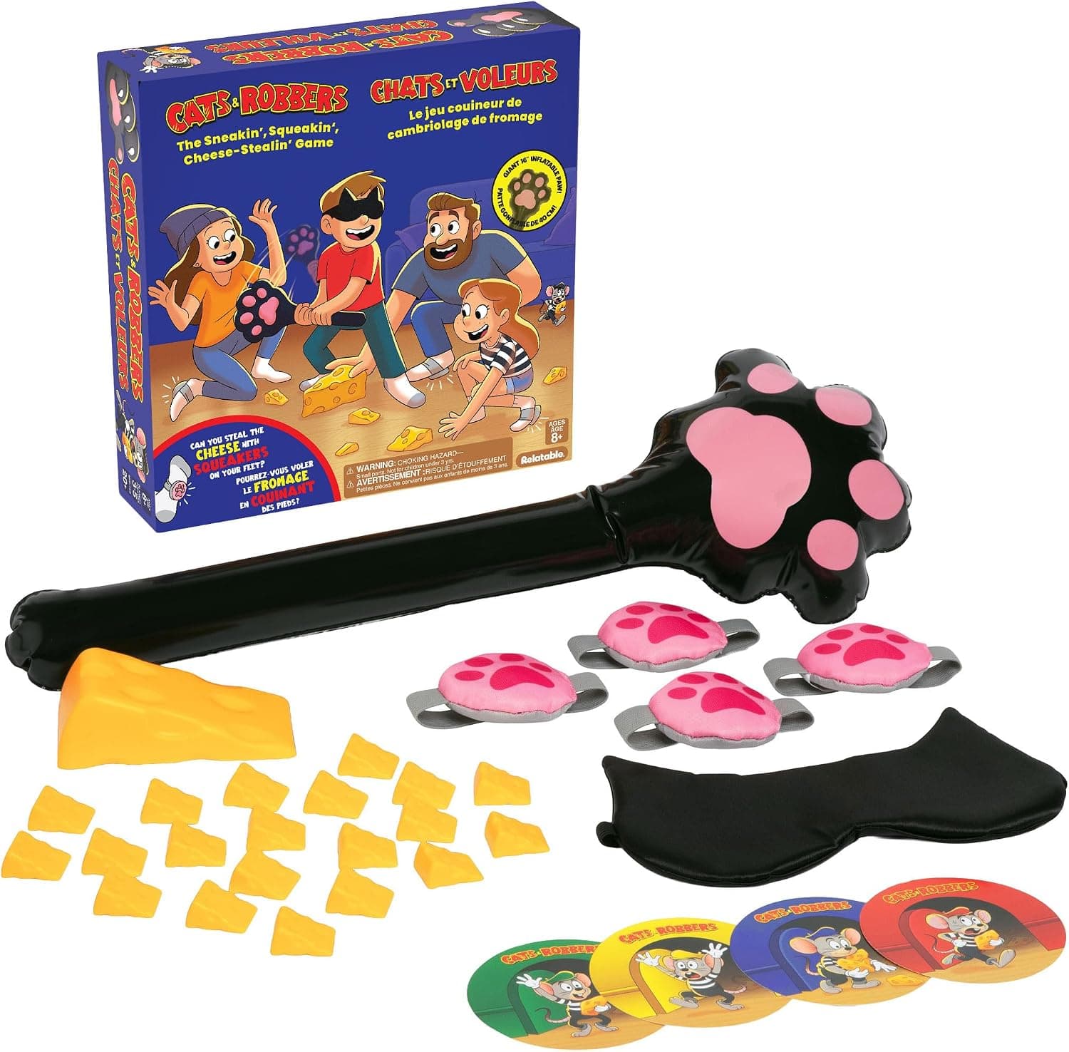 Cats and Robbers Steal the Cheese Game