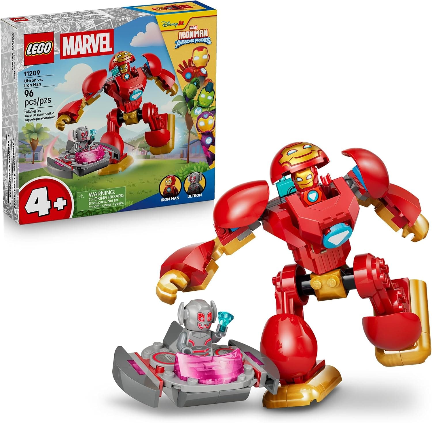 LEGO Marvel Iron Man Ultron vs Iron Man