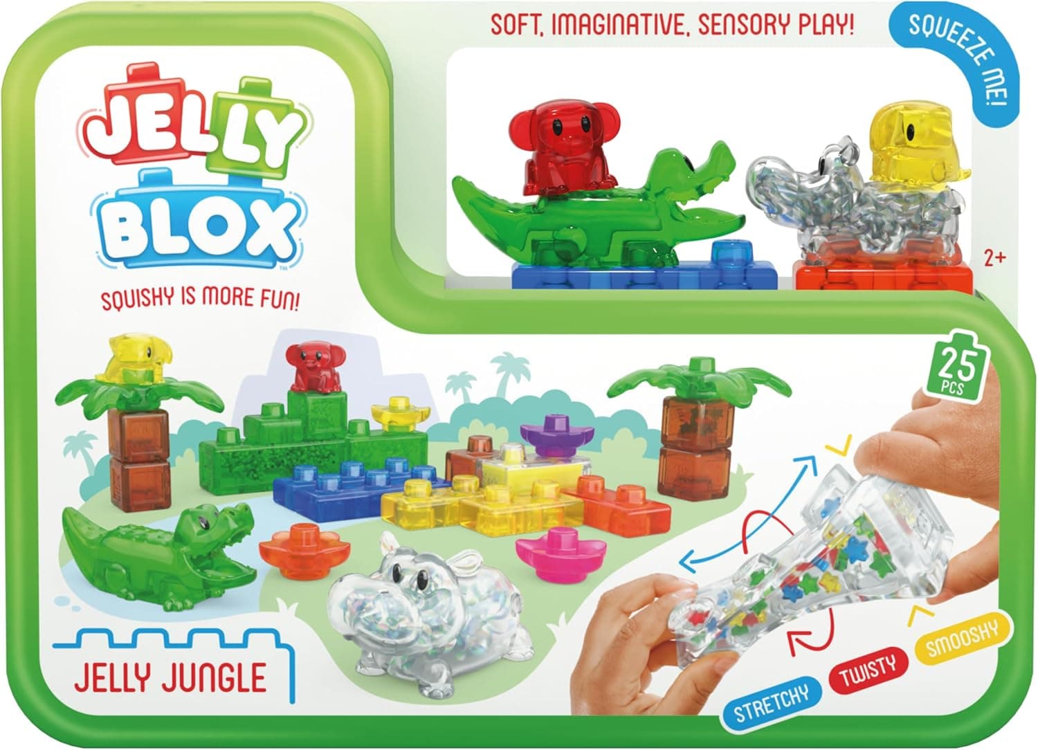 Goliath Jelly Blox Jungle Set — 25 Pieces