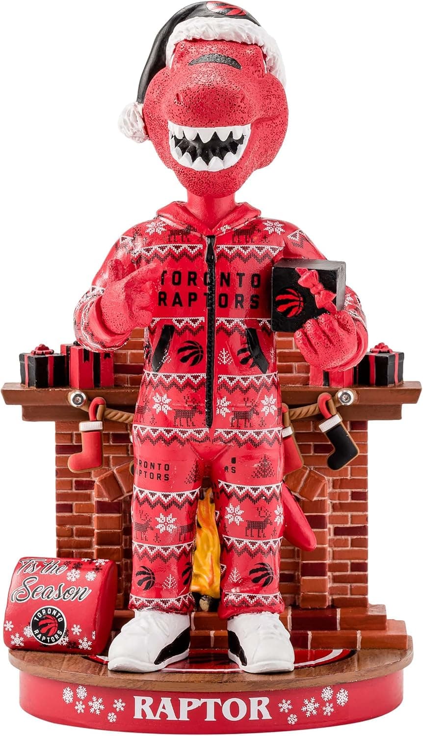 NBA Team Mascot Holiday Bobblehead