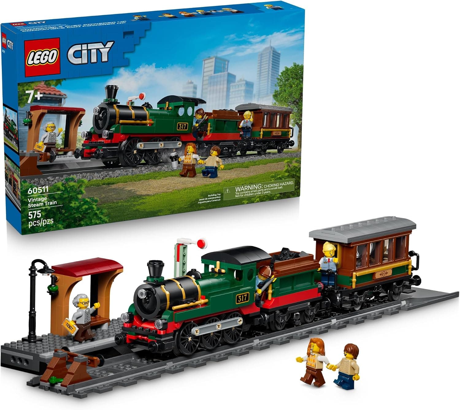 LEGO City Vintage Steam Train