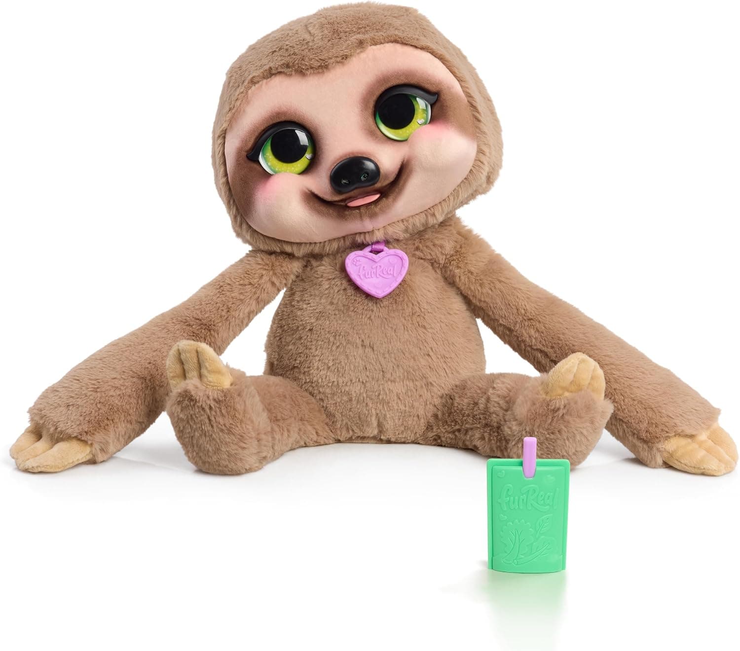 furReal Snuggles the Smiling Sloth Interactive Plush Toy
