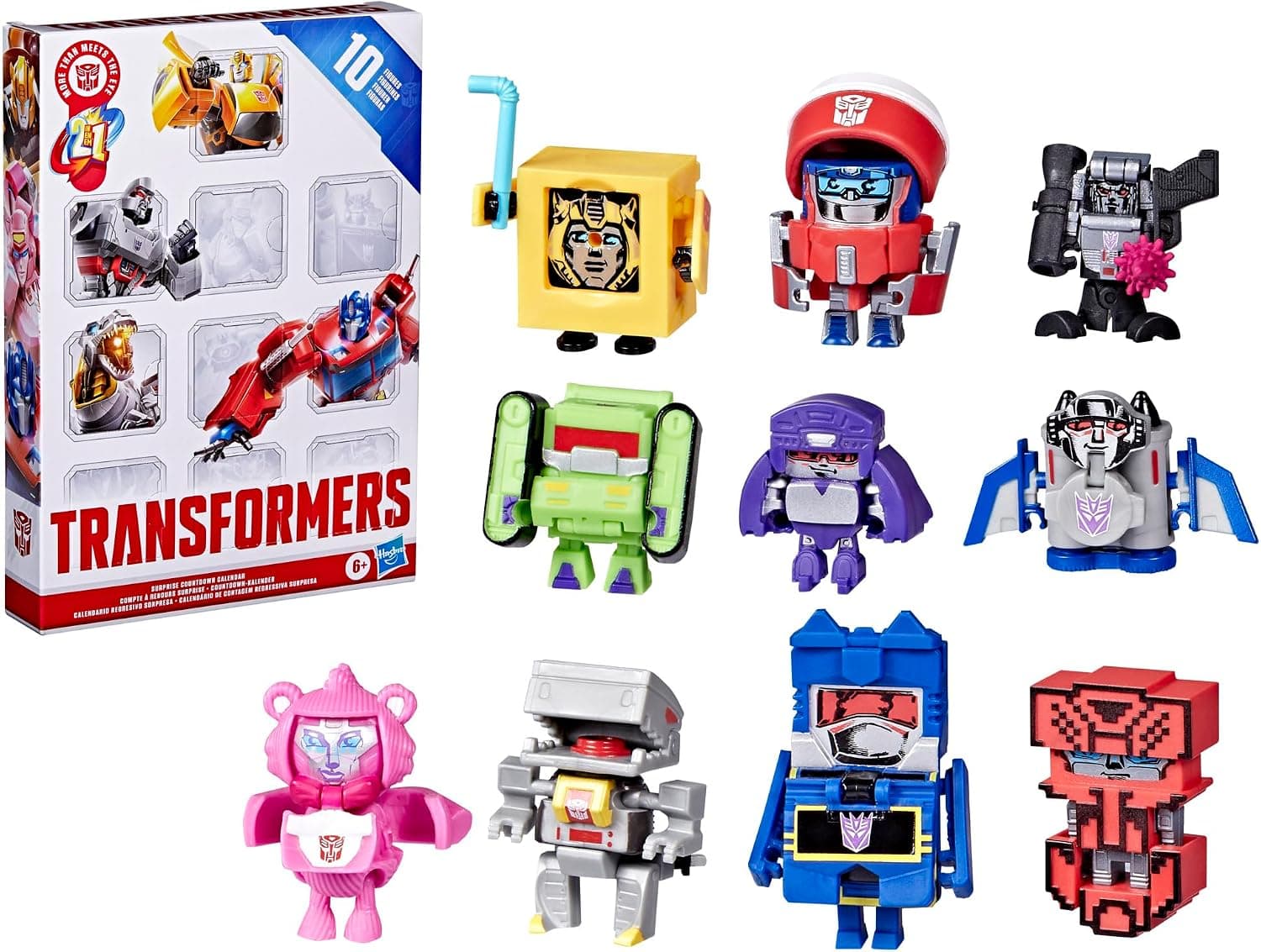 Transformers Surprise Countdown Calendar, 10 Mystery Toys