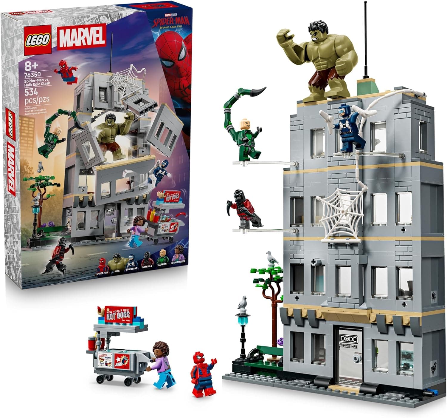 LEGO Marvel Spider-Man vs. Hulk Epic Clash