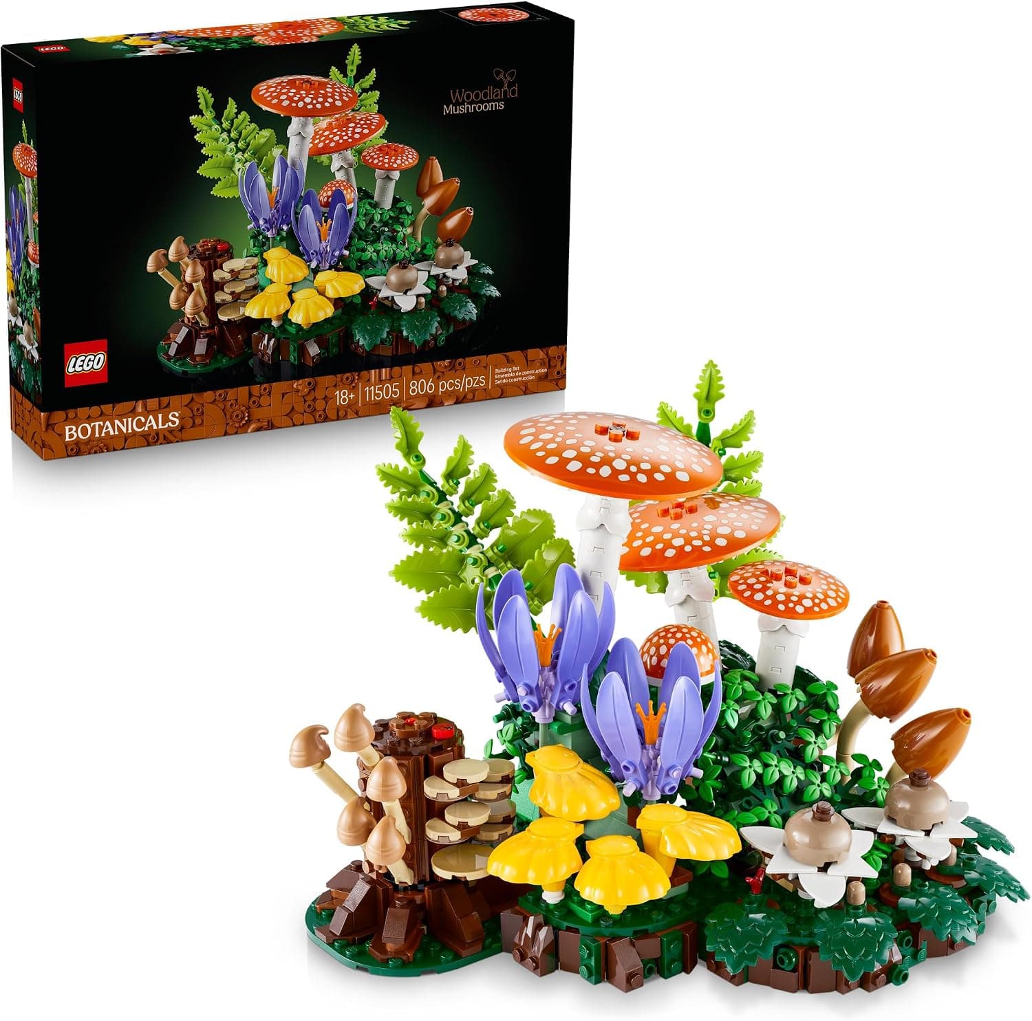 LEGO Botanicals Woodland Mushrooms 11505