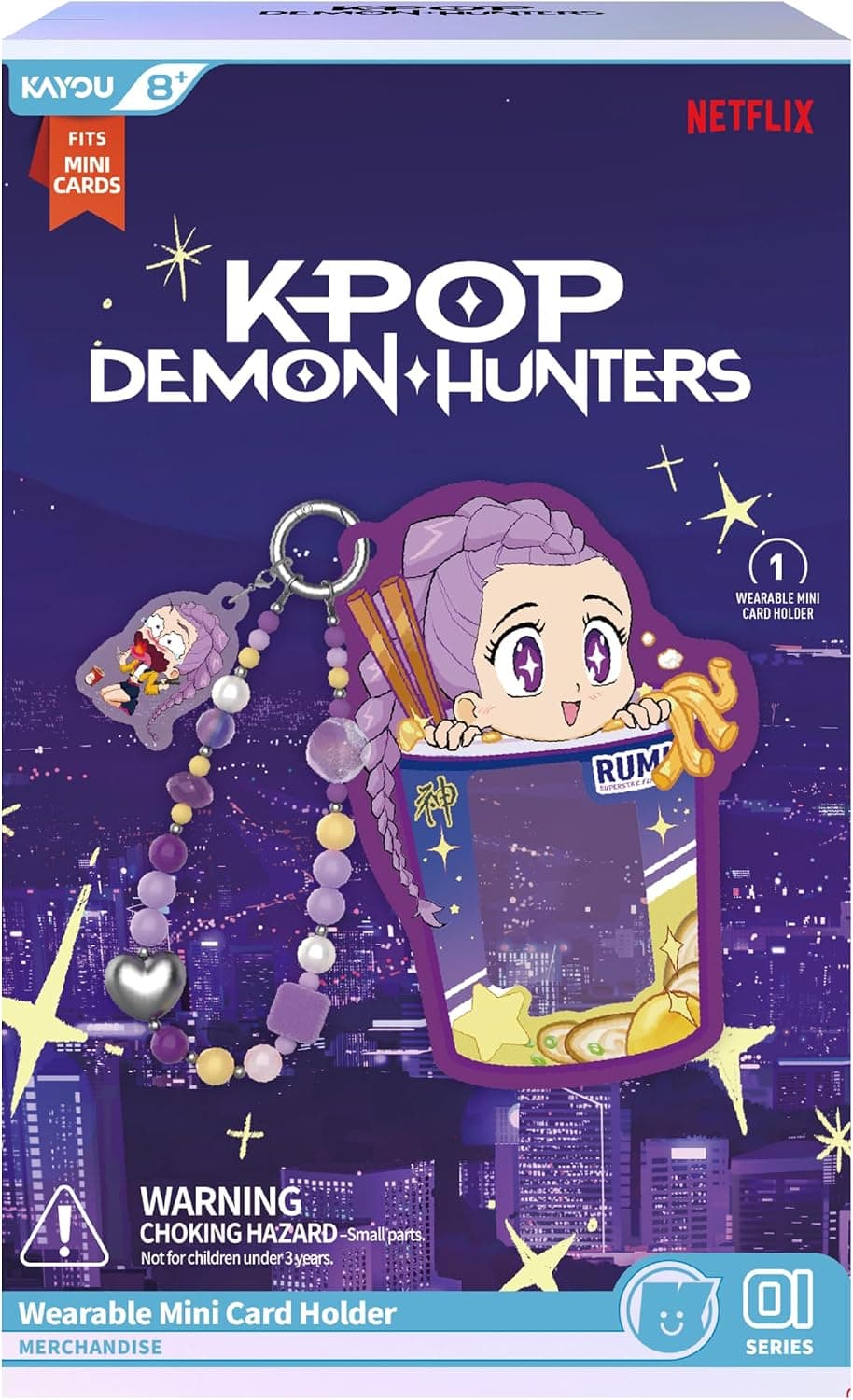 K-Pop Demon Hunters Beaded Mini Card Sleeve