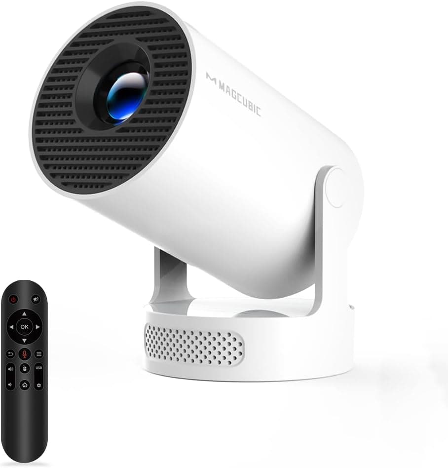 Magcubic 4K Mini Projector with WiFi & Bluetooth (Android 14)