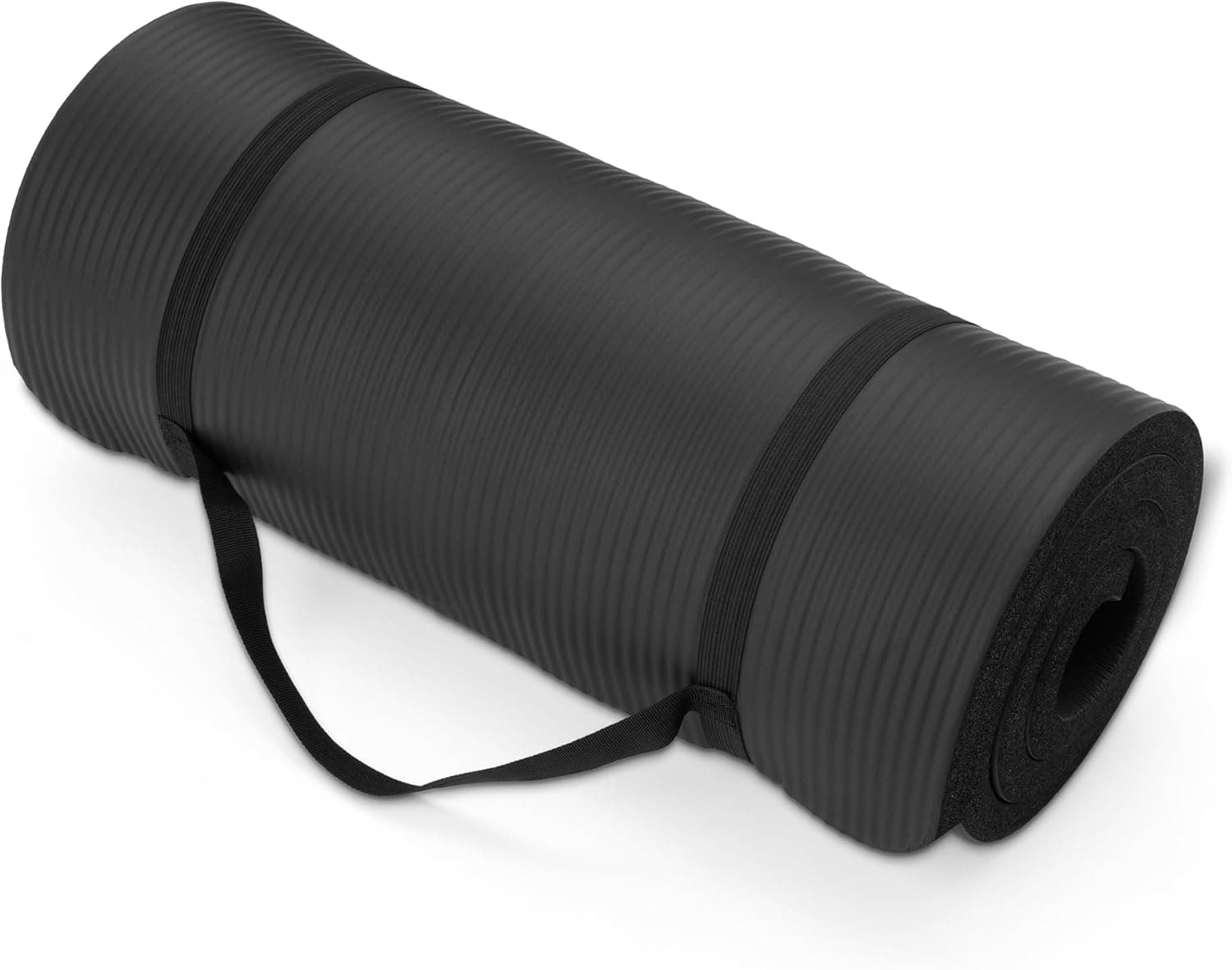 Thick Exercise Yoga Mat with Carrying Strap