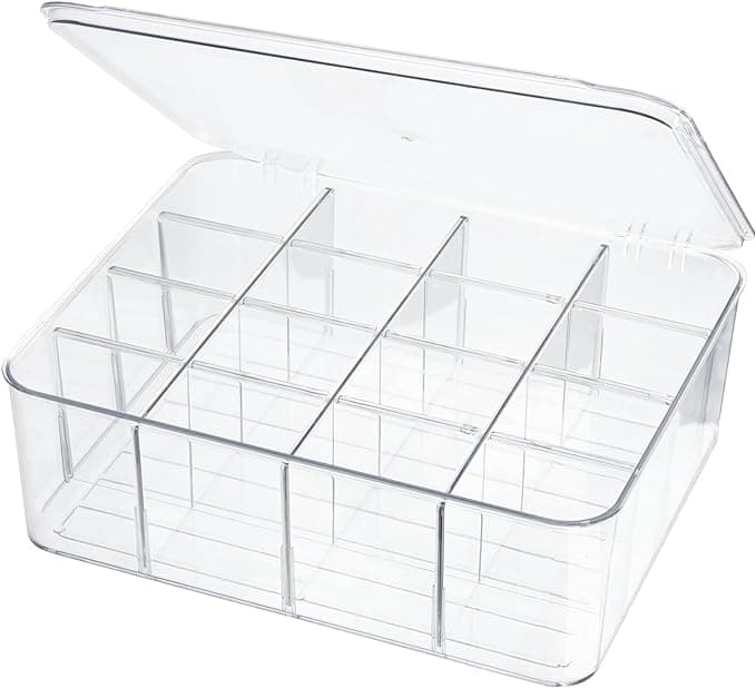 ZEXALOR 16-Grid Drawer Organizer
