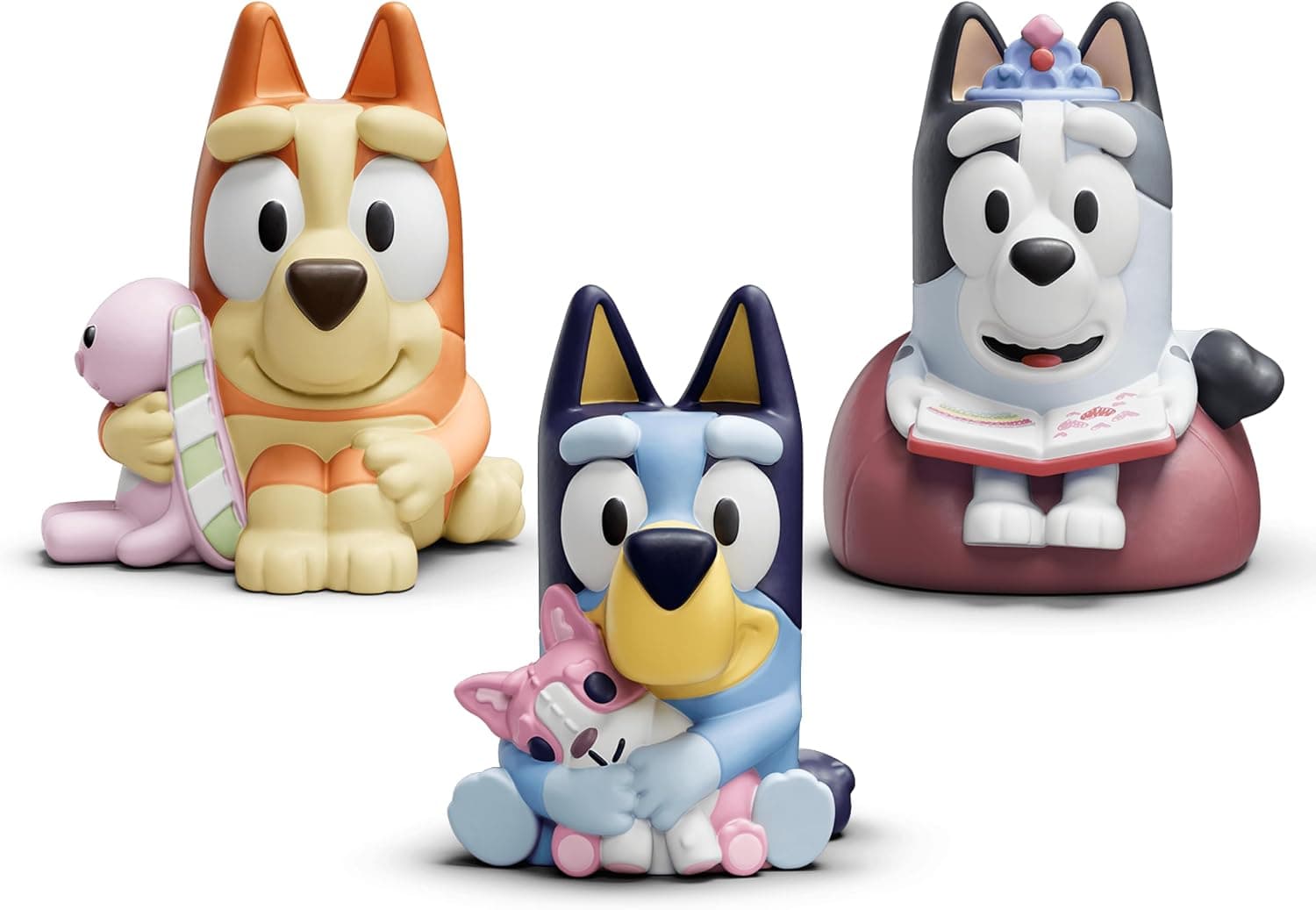 Tonies Bluey 3-Pack Audio Figurines - Bluey, Bingo, Muffin