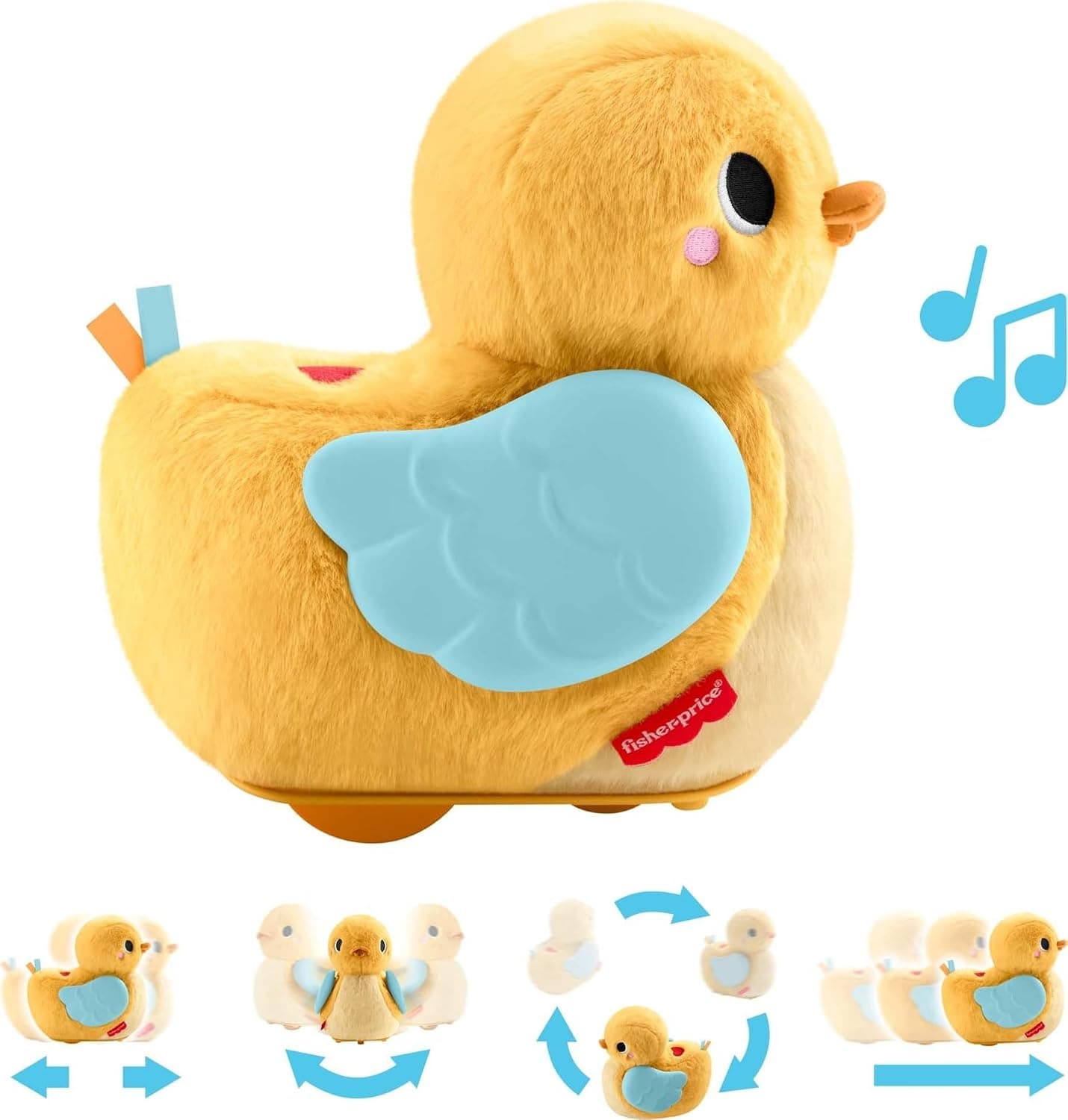 Fisher-Price 4-in-1 Cuddle & Crawl Duck