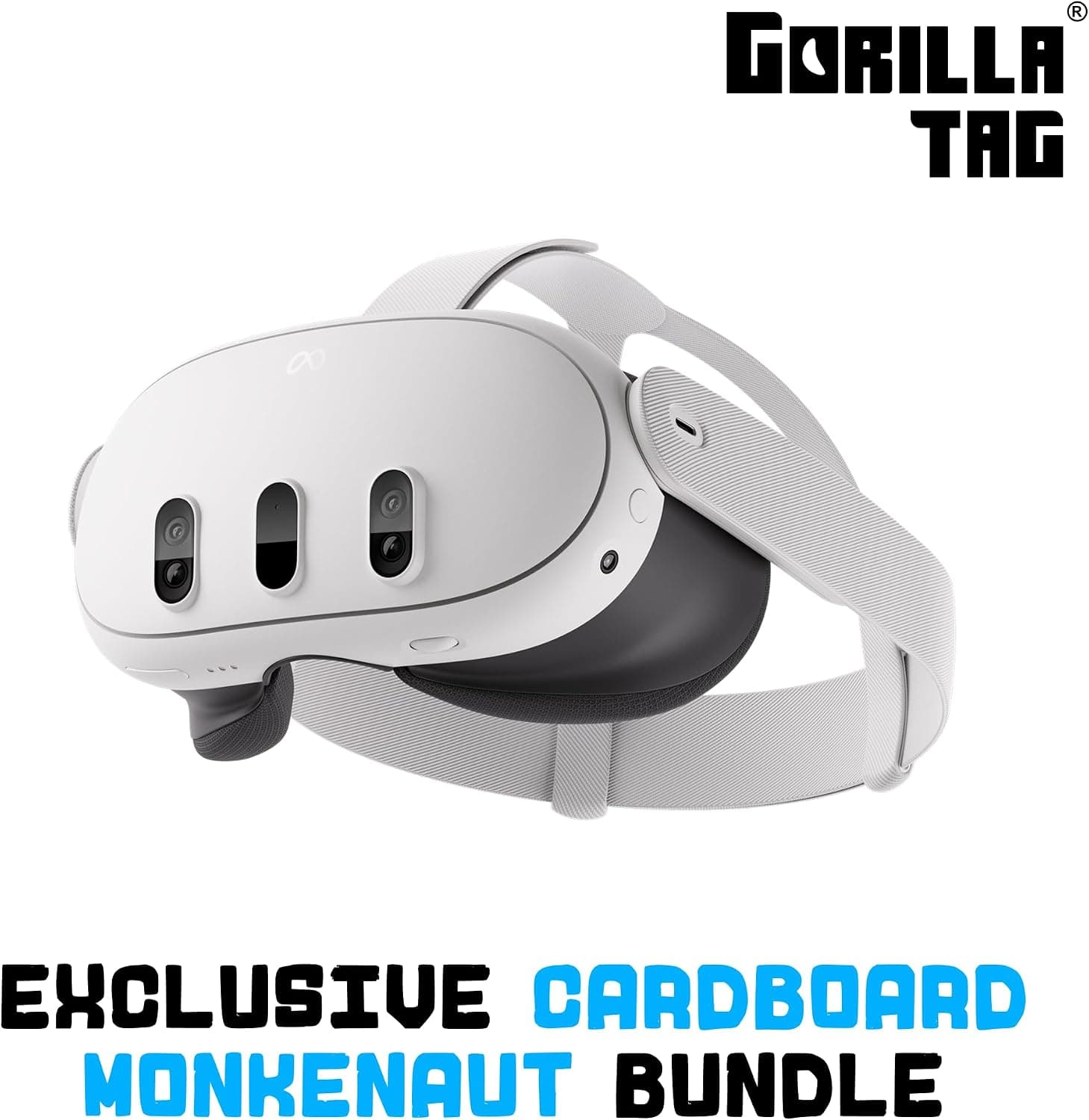 Meta Quest 3 512GB — Gorilla Tag Monkenaut Bundle