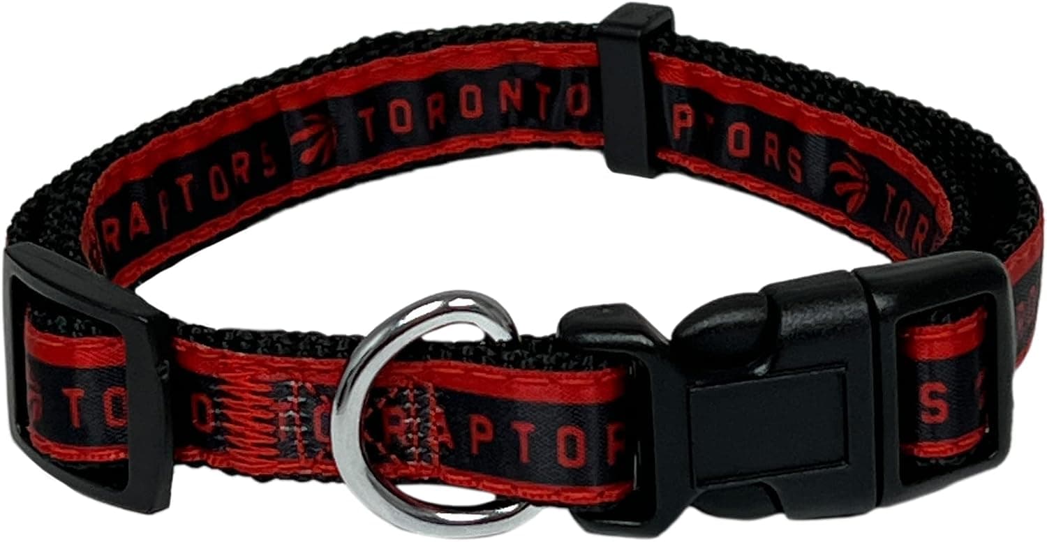 Pets First Toronto Raptors Dog & Cat Collar - Small