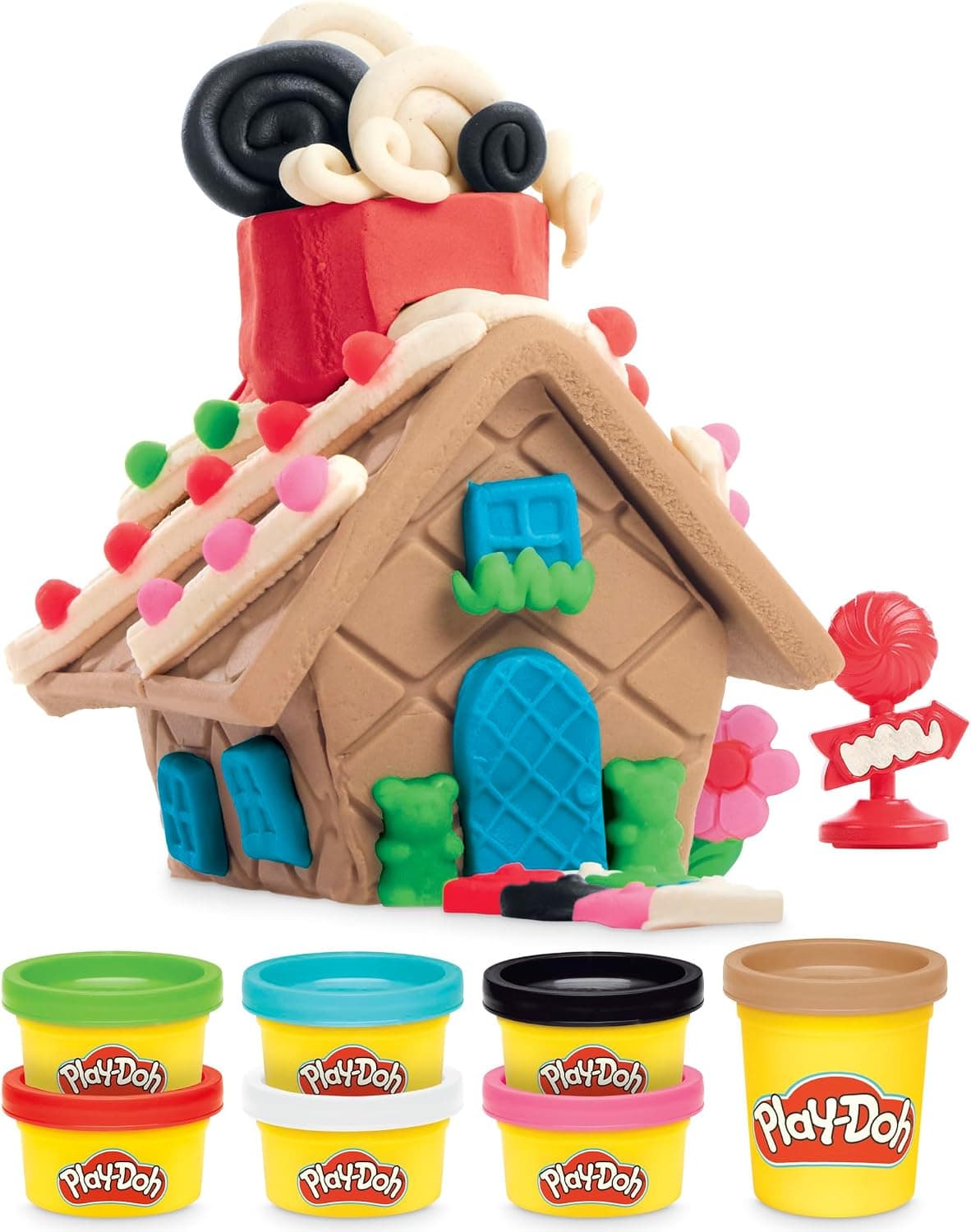 Play-Doh Builder Mini Gingerbread House — Multi-Season Kit (Ages 5+)