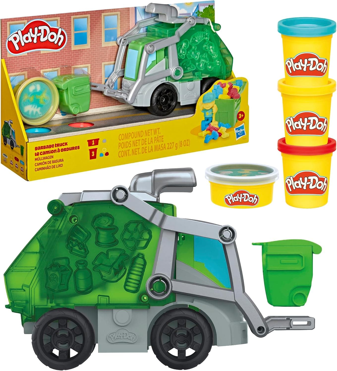 Play-Doh Dumpin Fun 2 in 1 Garbage Truck