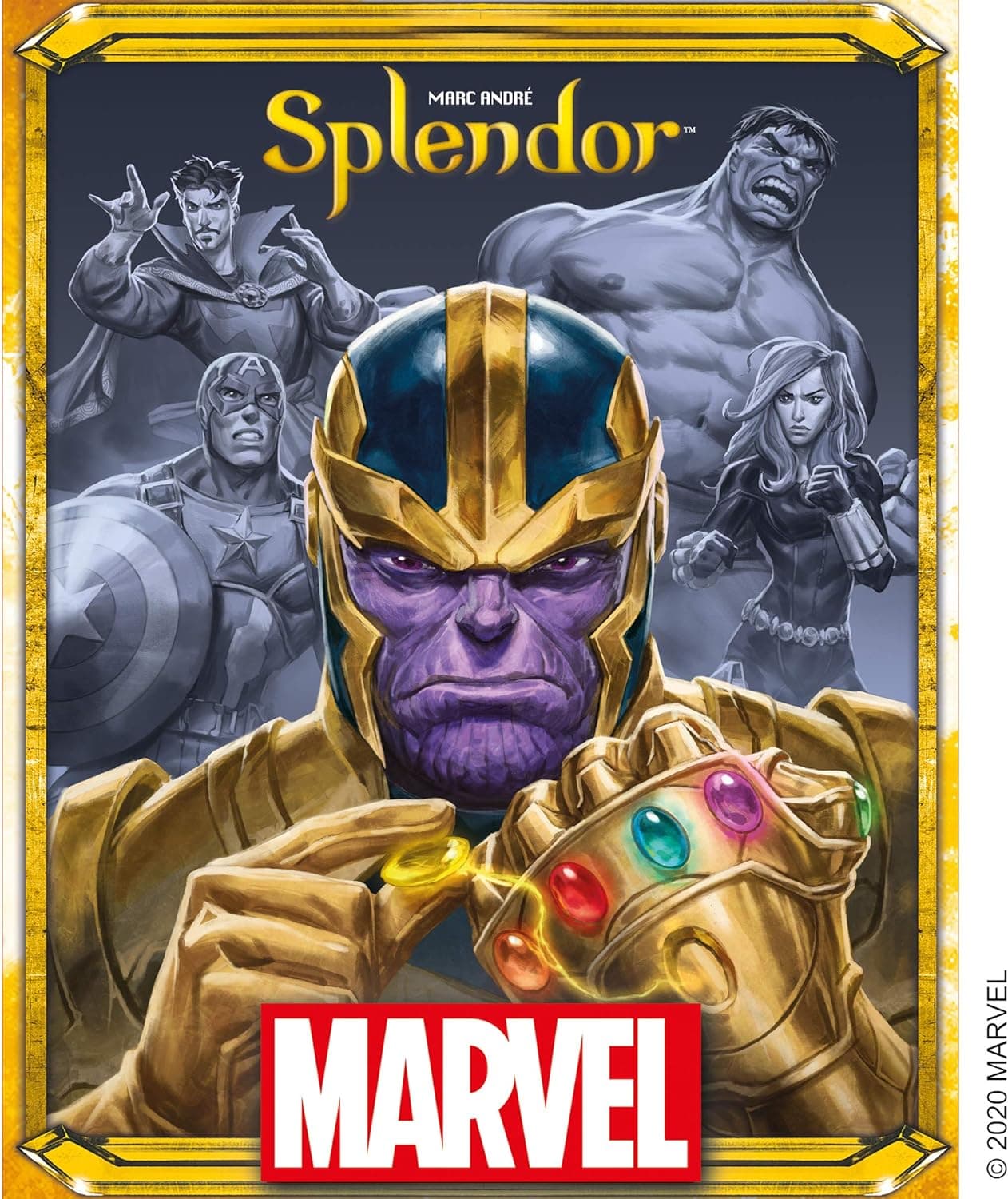 Splendor Marvel - Board Game by Space Cowboys (2–4 Players, Ages 10+)