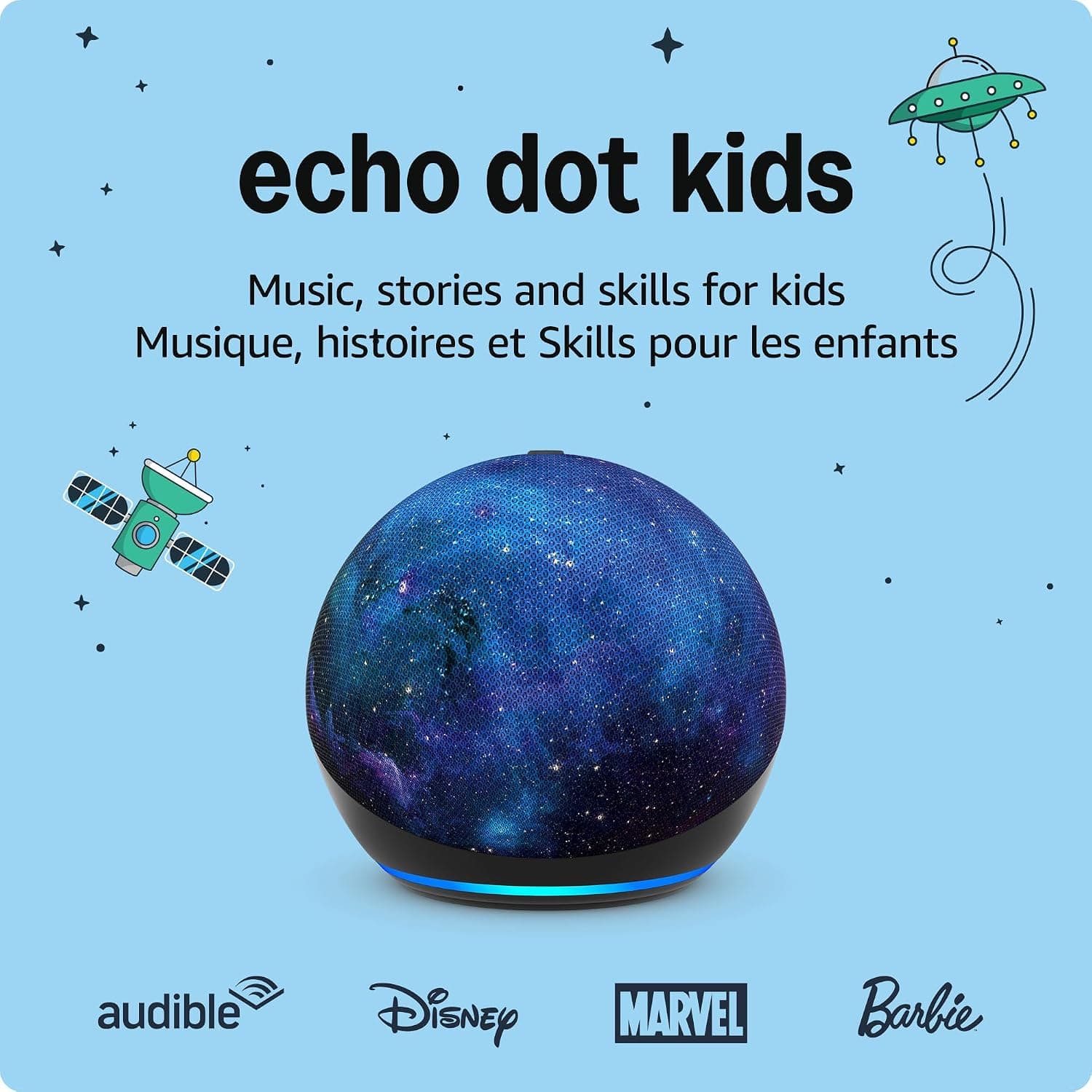 Echo Dot Kids with Alexa (Stardust)