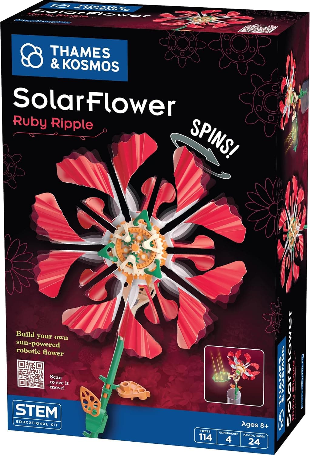 Thames & Kosmos SolarFlower Ruby Ripple STEM Kit