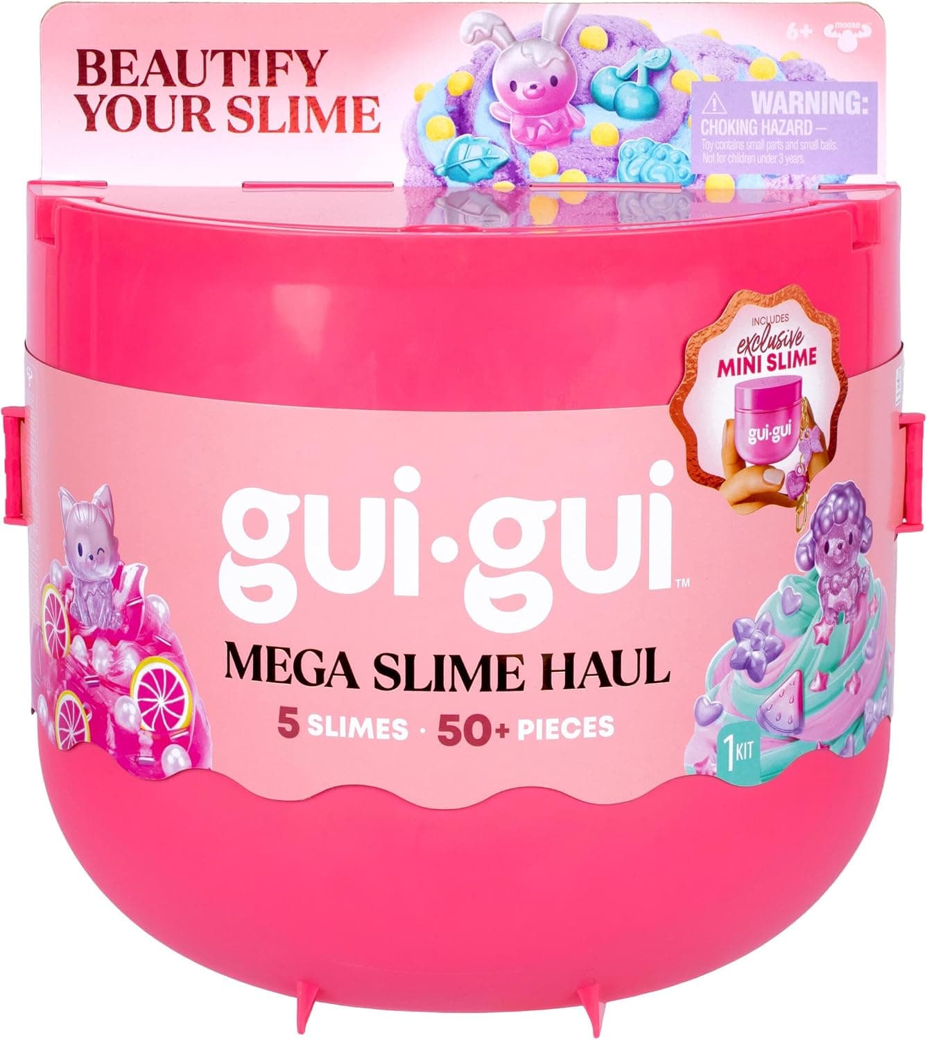Gui Gui Mega Slime Haul, 50+ Pieces, 5 Scented Slimes