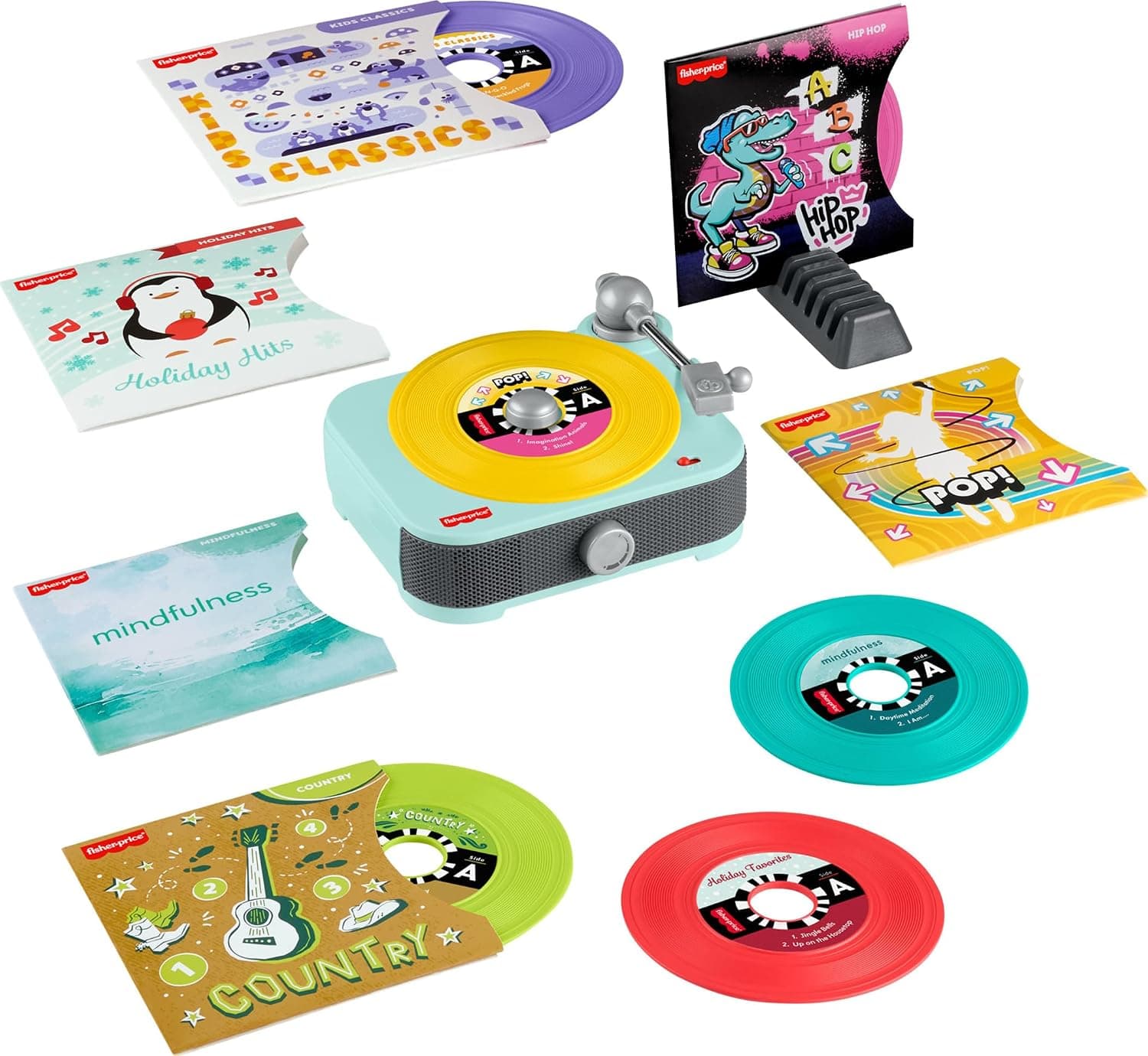 Fisher-Price Deluxe Rockin' Record Player Set
