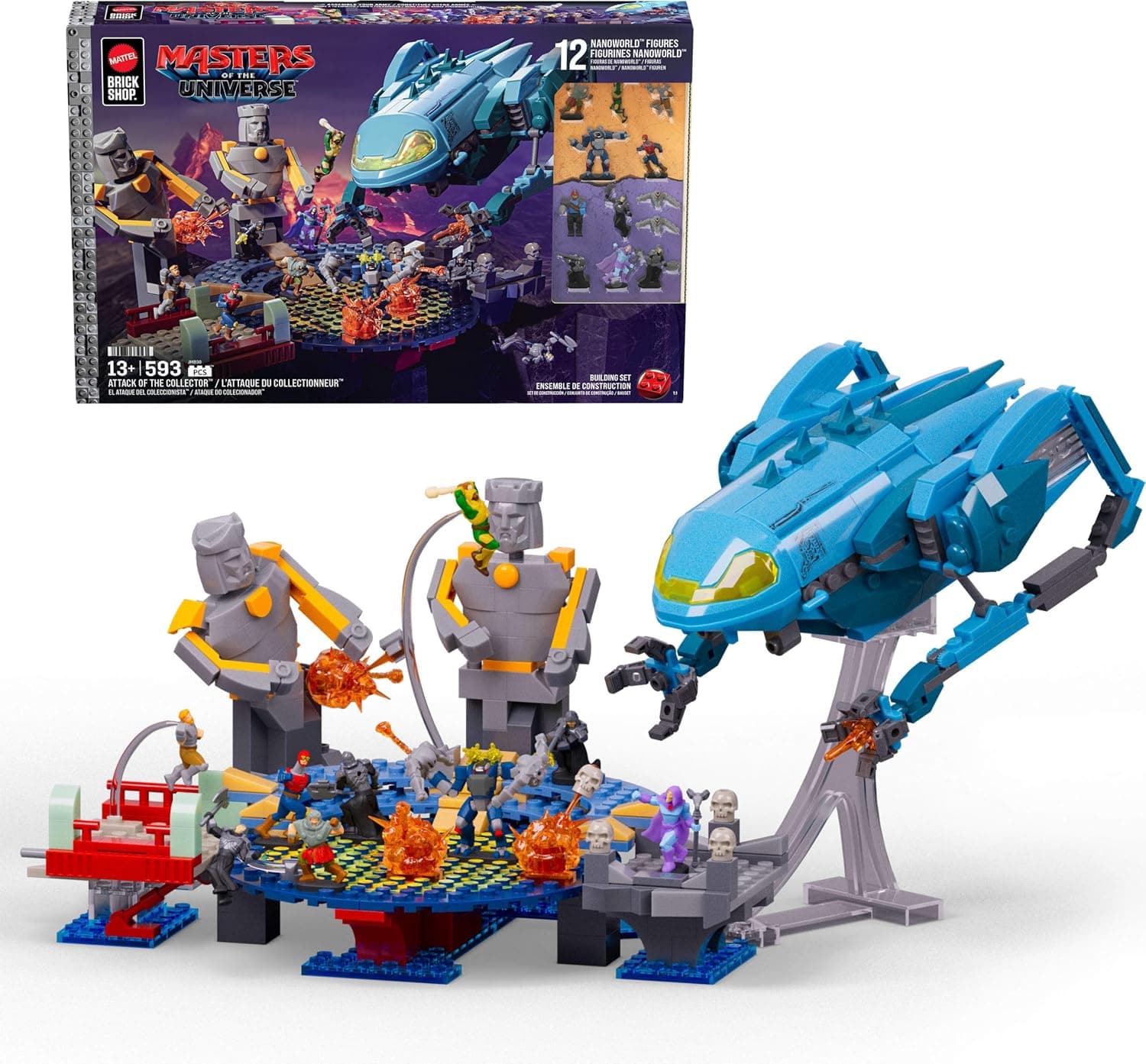 Brick Shop Masters of the Universe — Attack of the Collector Airship
