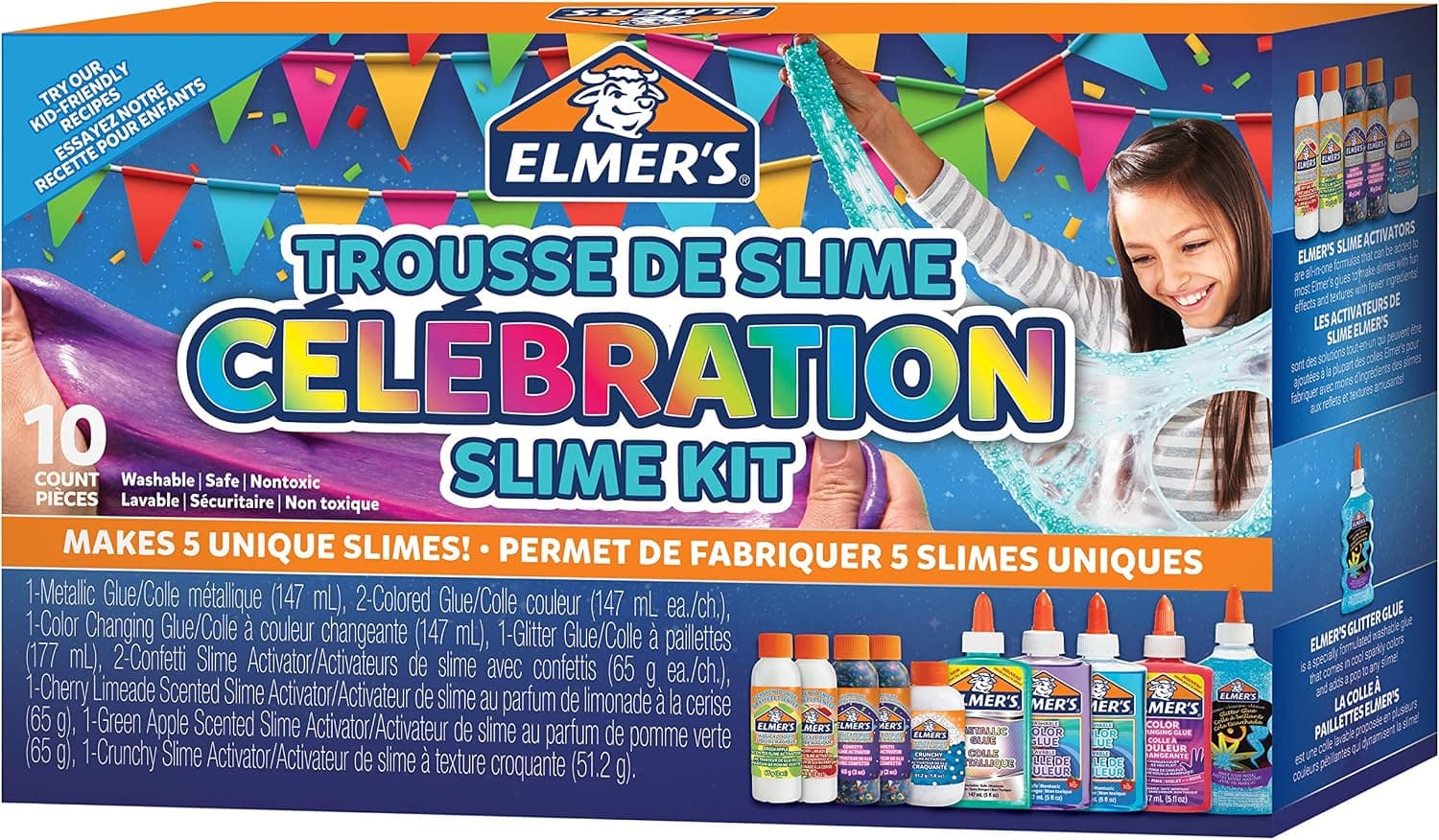 Elmer's Celebration Slime Kit - 10 Pack